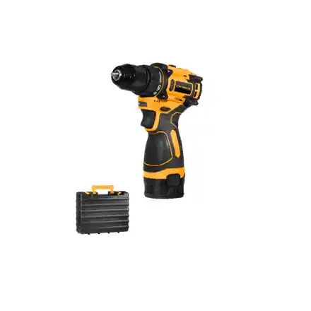 دریل شارژی دو باتری براشلس